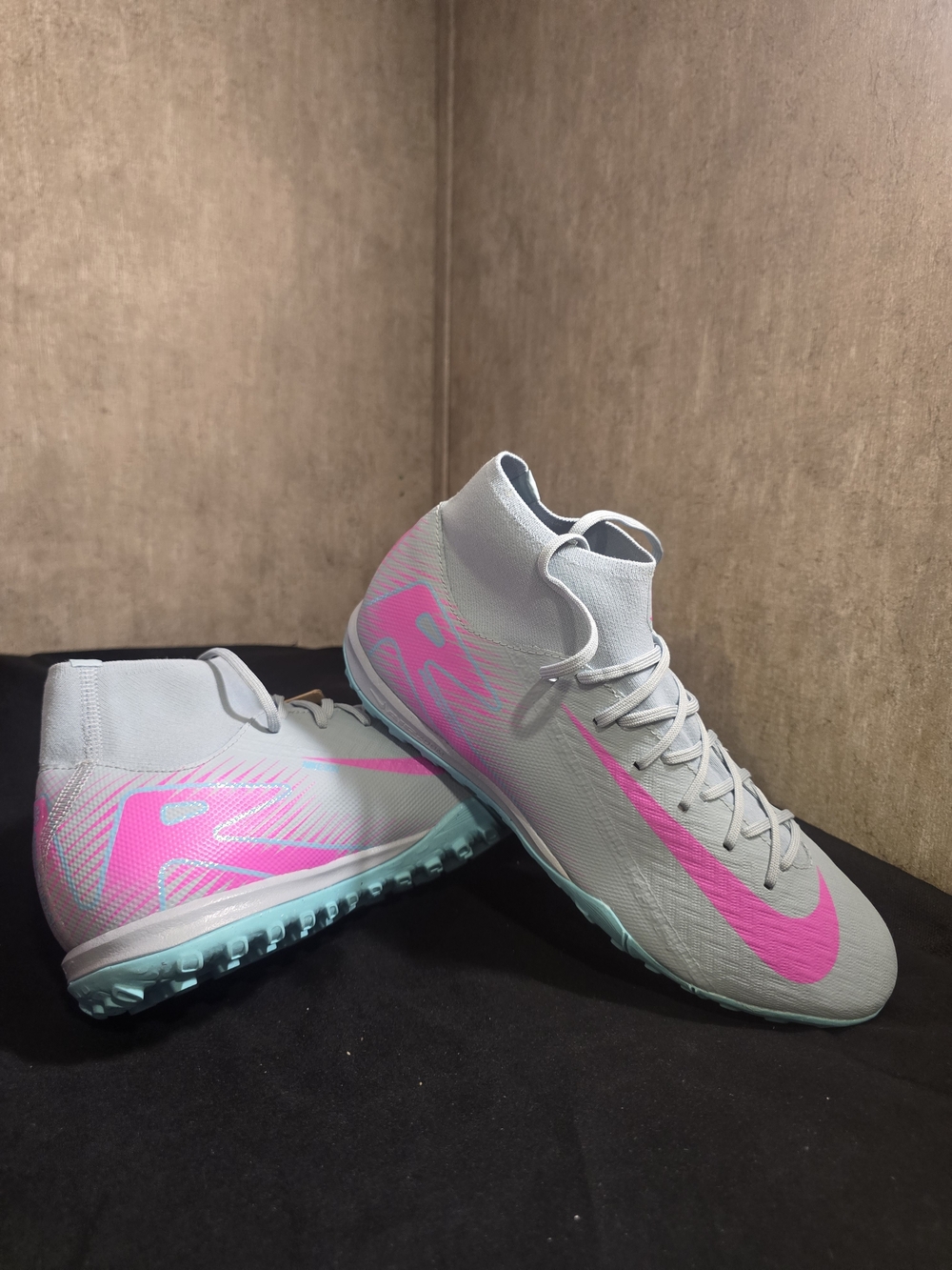 Nike Mercurial Superfly 10 Academy TF 'Ocean Cube/Pink Blast' - Picture 2 of 5